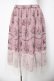 画像1: axes femme / チュール配色ブーケスカート  ピンク Y-26-03-06-232-AX-SK-SZ-ZY (1)