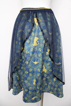 画像2: axes femme POETIQUE / Disneyアラジンスカート  紺 Y-26-03-06-239-AX-SK-SZ-ZY