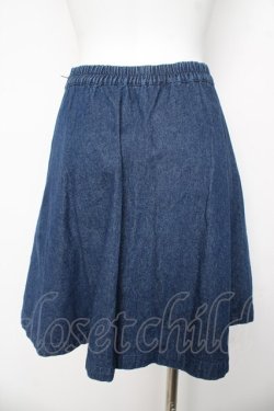 画像2: F i.n.t / レースアップデニムスカート F インディゴ Y-26-03-06-248-CA-SK-SZ-ZY