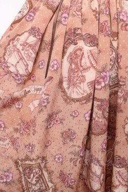 画像3: BABY, THE STARS SHINE BRIGHT / Esprit de la Belle Epoque a Paris 柄 スカート  ブラウン Y-26-03-06-265-BA-SK-SZ-ZY