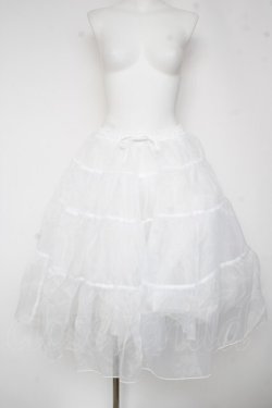 画像1: Chalmiere / ミディオーガンジーパニエ M 白 Y-26-03-06-269-LO-SK-SZ-ZY