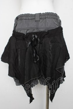 画像2: ALGONQUINS / フラップ付きショートパンツ F グレー/ブラック Y-26-03-06-270-AL-PA-SZ-ZY