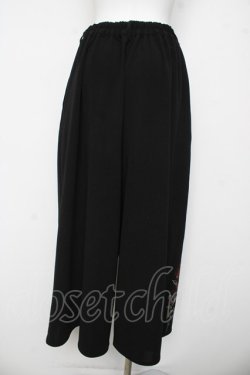 画像2: axes femme / リリー刺繍タック入ワイドパンツ F 黒 Y-26-03-06-274-AX-PA-SZ-ZY