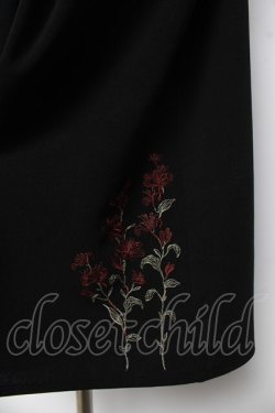 画像3: axes femme / リリー刺繍タック入ワイドパンツ F 黒 Y-26-03-06-274-AX-PA-SZ-ZY