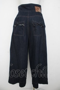 画像2: axes femme / ハイウエストワイドデニムPT  インディゴ Y-26-03-06-275-AX-PA-SZ-ZY