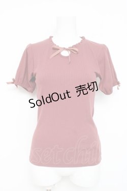 画像1: an another angelus / フリルネックテレコカットソー F エンジ Y-26-03-09-046-CA-TO-SZ-ZY