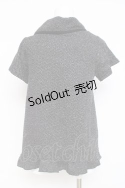 画像2: axes femme / ボタンデザイントップス  黒 Y-26-03-09-053-AX-TO-SZ-ZY