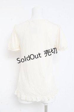 画像2: axes femme / ラメ入りBIGリボンプルオーバー M 生成り Y-26-03-09-057-AX-TO-SZ-ZY