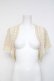 画像1: axes femme / ブローチ付きレースボレロ M 生成り Y-26-03-09-060-AX-TO-SZ-ZY (1)