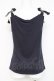 画像2: axes femme / 肩リボンレースタンク M 紺 Y-26-03-09-007-AX-TO-SZ-ZY (2)