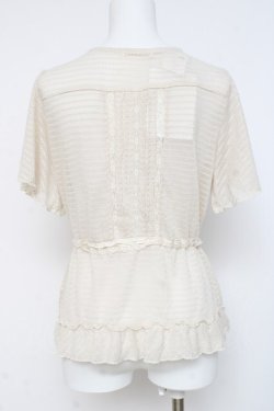 画像2: axes femme / レースニットカーディガン  生成り Y-26-03-09-071-AX-TO-SZ-ZY