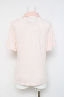 画像2: axes femme / ブラウス風カットプルオーバー M アワピンク Y-26-03-09-080-AX-TO-SZ-ZY