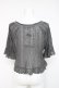 画像2: axes femme / 透かし編みフリルニットボレロ M グレー Y-26-03-09-093-AX-TO-SZ-ZY (2)