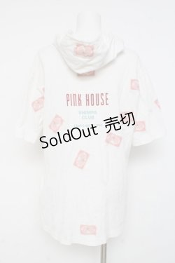 画像2: PINK HOUSE / キューピーワッペンフーディ  白 Y-26-03-09-095-LO-TO-SZ-ZY