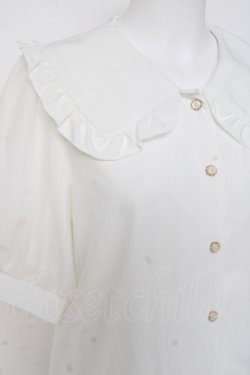 画像3: majoretty / チュールスリーブブラウス M 白 Y-26-03-09-103-LO-BL-SZ-ZY