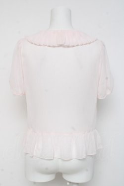 画像2: Leur Getter / プリーツ襟ブラウス  ピンク Y-26-03-09-104-LU-BL-SZ-ZY