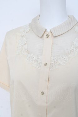 画像3: an another angelus / ローズモチーフレースシャツ F アイボリー Y-26-03-09-105-CA-BL-SZ-ZY