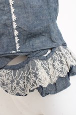 画像3: axes femme / フラワーレースベスト  ブルー Y-26-03-09-011-AX-TO-SZ-ZI (3)