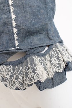 画像3: axes femme / フラワーレースベスト  ブルー Y-26-03-09-011-AX-TO-SZ-ZY