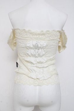 画像3: Ozz Croce / レースフリルオフショルトップス  オフ白 Y-26-03-09-118-OO-TO-SZ-ZY