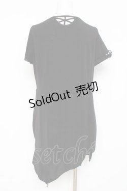 画像3: Ozz Croce / フックデザインpt入りチュニック  黒 Y-26-03-09-122-OO-OP-SZ-ZY