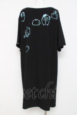 画像2: SEX POT ReVeNGe / ひつじプリントカットワンピース F 黒 Y-26-03-09-127-SP-OP-SZ-ZY (2)