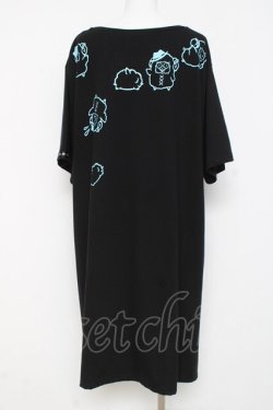 画像2: SEX POT ReVeNGe / ひつじプリントカットワンピース F 黒 Y-26-03-09-127-SP-OP-SZ-ZY