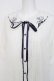画像3: axes femme POETIQUE / チューリップ刺繍ブラウス M 紺 Y-26-03-09-014-AX-BL-SZ-ZY (3)