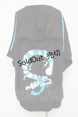 画像3: Deorart / ネコミミフードプリントパーカー  黒 Y-26-03-09-139-PU-TO-SZ-ZY