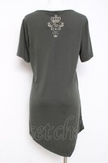 画像2: PUTUMAYO / Strange dream VネックT  カーキ Y-26-03-09-142-PT-TO-SZ-ZY (2)