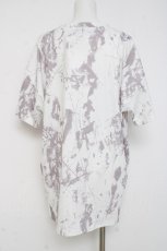 画像2: NieR Clothing / タイダイ染半袖カットソー F 白×グレー Y-26-03-09-153-PU-TO-SZ-ZY (2)