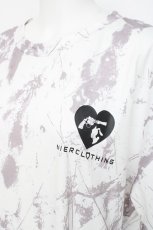 画像3: NieR Clothing / タイダイ染半袖カットソー F 白×グレー Y-26-03-09-153-PU-TO-SZ-ZY (3)