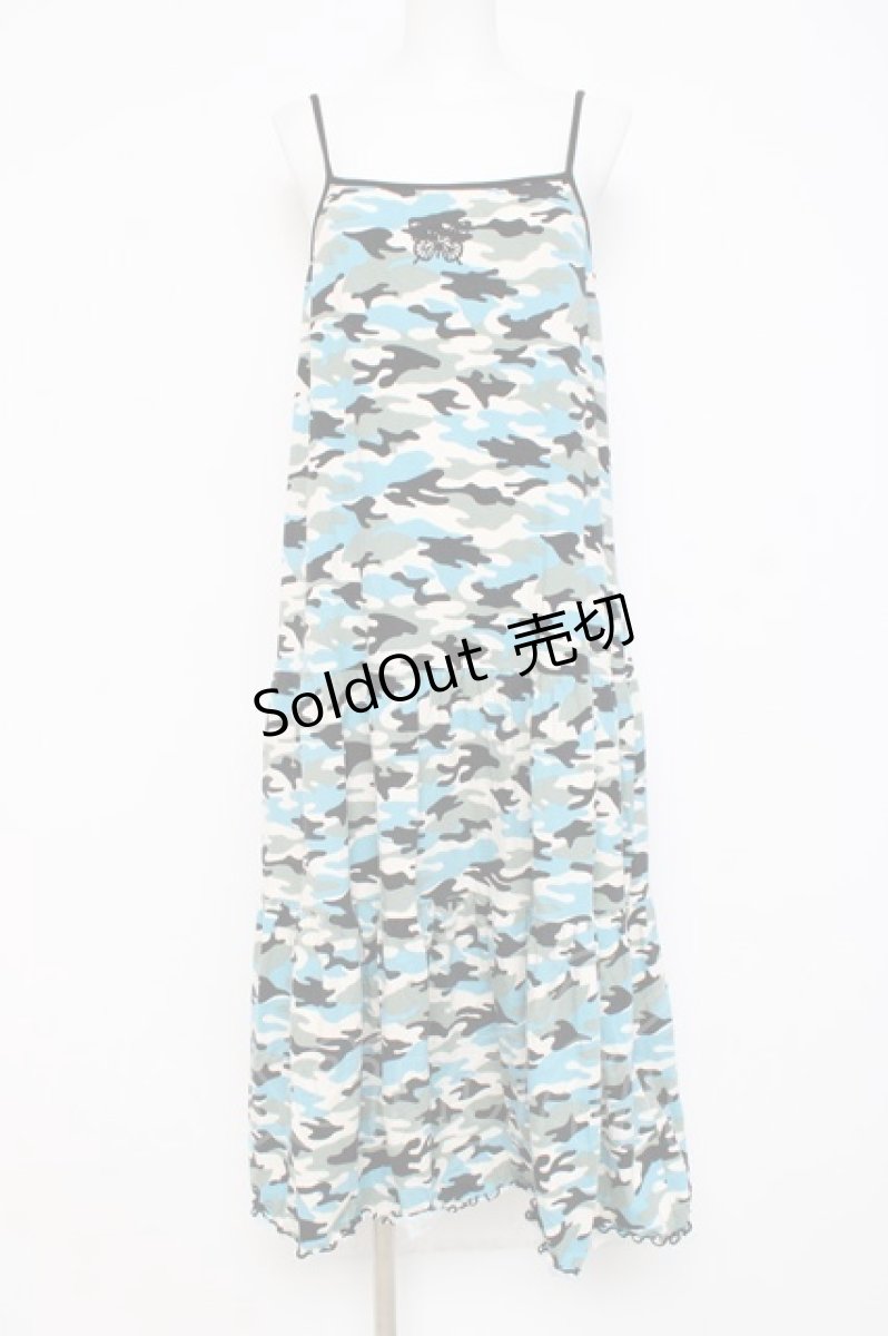 画像1: Candy Stripper / BE MY SELF CAMISOLE ワンピース 2 オフ Y-26-03-09-161-PU-OP-SZ-ZY (1)