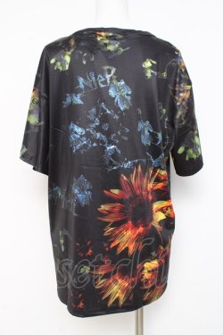 画像2: NieR Clothing / 向日葵 カットソー F 黒 Y-26-03-09-165-PU-TS-SZ-ZY