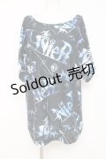 NieR Clothing / 夏用レディースコーデセット F 黒×青 Y-26-03-09-168-PU-OP-SZ-ZY