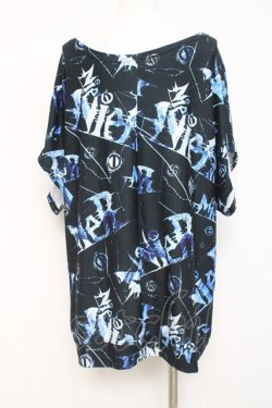 画像2: NieR Clothing / 夏用レディースコーデセット F 黒×青 Y-26-03-09-168-PU-OP-SZ-ZY