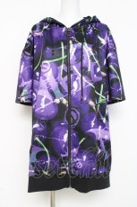 画像1: NieR Clothing / HALF SLEEVE OUTER【CHERRY ZIP】 F パープル Y-26-03-09-176-PU-TO-SZ-ZY (1)