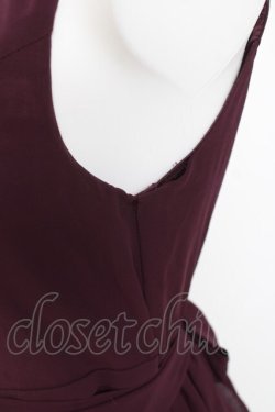 画像3: axes femme / グラデーションティアードワンピース  ワイン Y-26-03-09-184-AX-OP-SZ-ZY