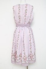 画像3: axes femme / 花柄パネルワンピース M ピンク Y-26-03-09-188-AX-OP-SZ-ZS (3)