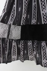 画像4: axes femme POETIQUE / レースアップキャミワンピース  黒 Y-26-03-09-189-AX-BL-SZ-ZY (4)