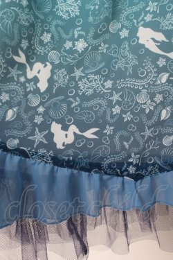 画像5: axes femme / グラデーション2Wayスカート(リトルマーメイド) M シロ Y-26-03-09-192-AX-OP-SZ-ZY