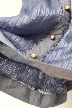 画像4: axes femme / ストライプ×レース切替ワンピース M パープル Y-26-03-09-201-AX-OP-SZ-ZY