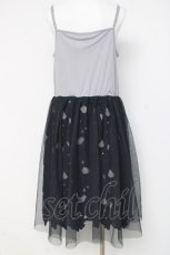 画像2: axes femme / アンサンブルレースワンピ M 紺 Y-26-03-09-206-AX-OP-SZ-ZI (2)