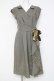 画像1: axes femme / ラップ風シャツワンピース M カーキ Y-26-03-09-208-AX-OP-SZ-ZY (1)