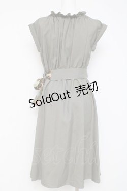 画像3: axes femme / ラップ風シャツワンピース M カーキ Y-26-03-09-208-AX-OP-SZ-ZY