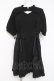 画像1: axes femme POETIQUE / 編み上げ半袖ワンピース  黒 Y-26-03-09-212-AX-OP-SZ-ZY (1)