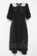 画像1: axes femme POETIQUE / レース襟デザインワンピース M 黒 Y-26-03-09-215-AX-OP-SZ-ZY (1)