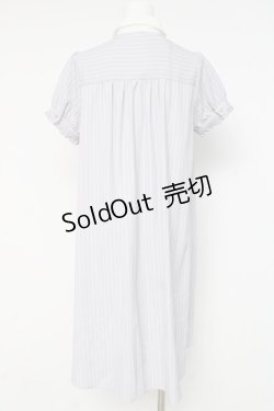 画像2: axes femme POETIQUE / メッセージリボン半袖ワンピース M ラベンダー Y-26-03-09-219-AX-OP-SZ-ZY