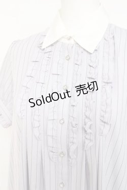 画像3: axes femme POETIQUE / メッセージリボン半袖ワンピース M ラベンダー Y-26-03-09-219-AX-OP-SZ-ZY