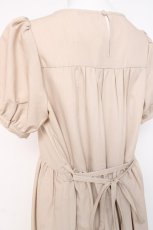 画像3: axes femme POETIQUE / ティアードロングワンピース M ベージュ Y-26-03-09-220-AX-OP-SZ-ZI (3)